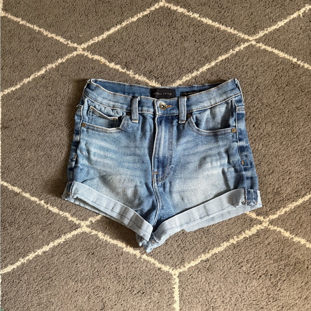 Kendall & Kylie Blue Jean Shorts